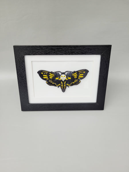 #5049 - 3d Death Head Moth in A5 Frame