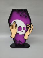 #5045 - Skull Display - Purple