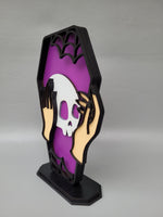 #5045 - Skull Display - Purple