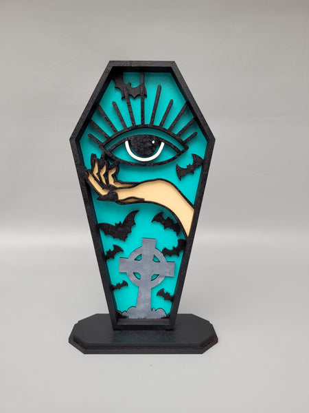 #5043 - Eye in Hand Display - Teal