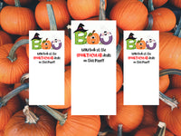 #514 - Halloween Bookmarks