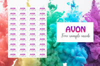 #524 - Avon Free Sample Inside Labels