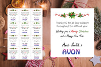 #573 - Xmas card labels