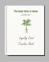 #683 - The Body Shop- 50 page Loyalty Card Tracker book