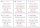 #685 - AVON - Covid Cards x 6 - Uncut