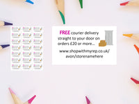 #748 - Doorstep delivery labels x21