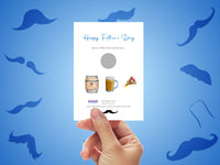 #860 - A6 Large Father's Day Scratch Card