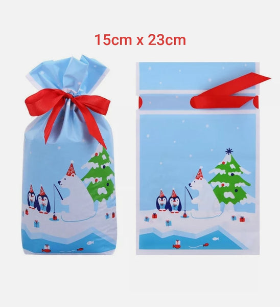 Polar Bear Drawstring bag